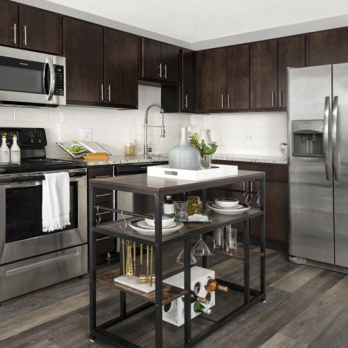 Spacious kitchens with thoughtful details open kitchen with island