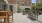 balcony patio with tables and chairs